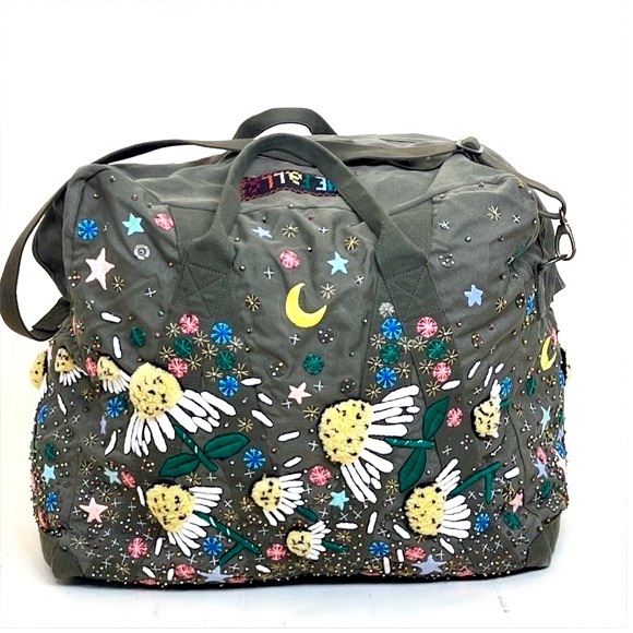 Free People X The Falls Tufted Daisy” Oversized Aviator Margueritte Week… - Picture 14 of 15